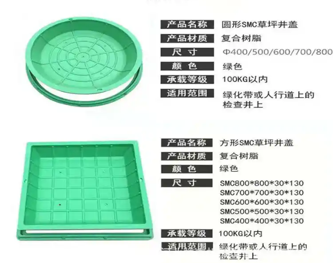 镇江树脂复合种植井盖展示